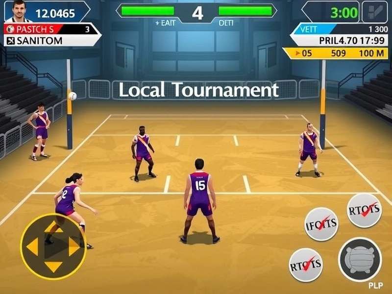 Volley Legends Jaipur Gameplay Screenshot